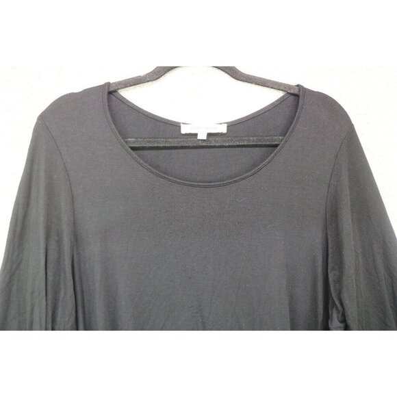 Rose & Olive 3/4 Sleeve Hi-Lo Tunic-Size 2X-Polka Dots - Picture 2 of 8